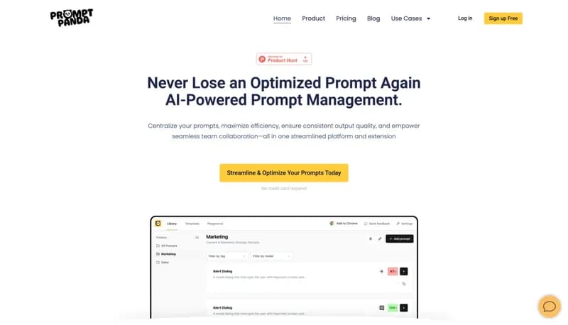PromptPanda screenshot