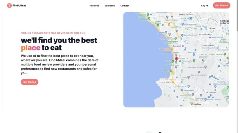 FindAMeal screenshot