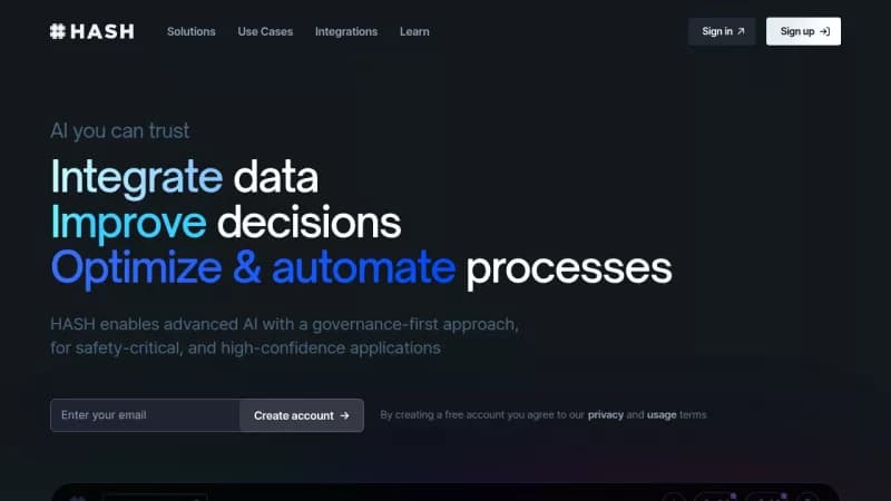 HASH screenshot