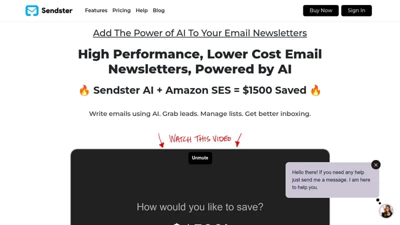 sendster website
