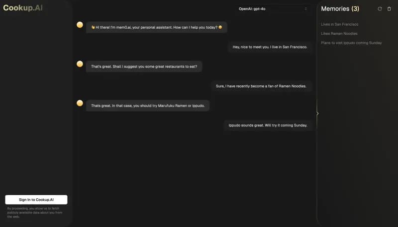 Cookup.AI screenshot