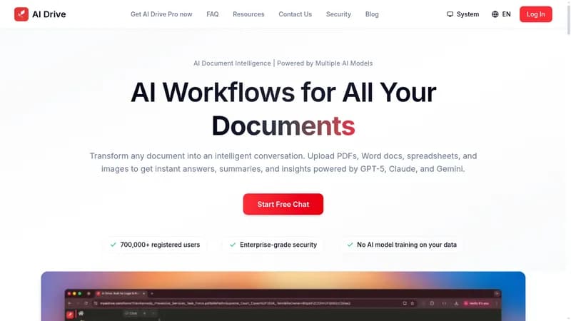 ai drive website