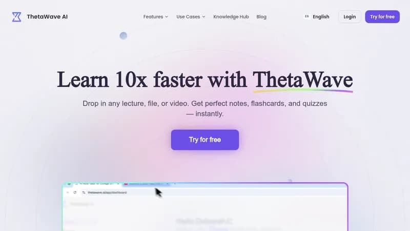 thetawave ai website