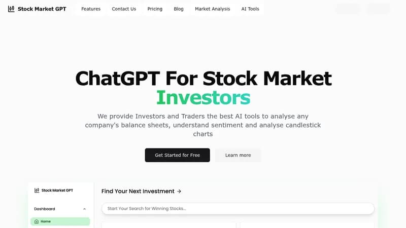 stock market gpt website