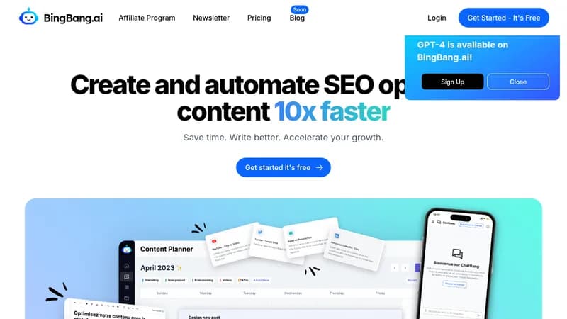 bingbang.ai website