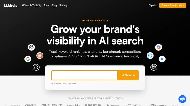 llmrefs website