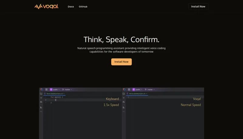 Voqal screenshot