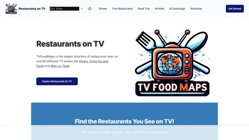 TVFoodMaps screenshot