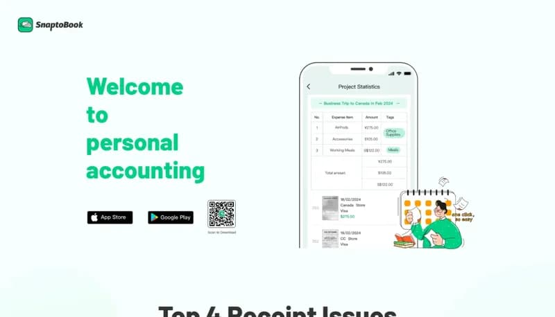 SnaptoBook screenshot