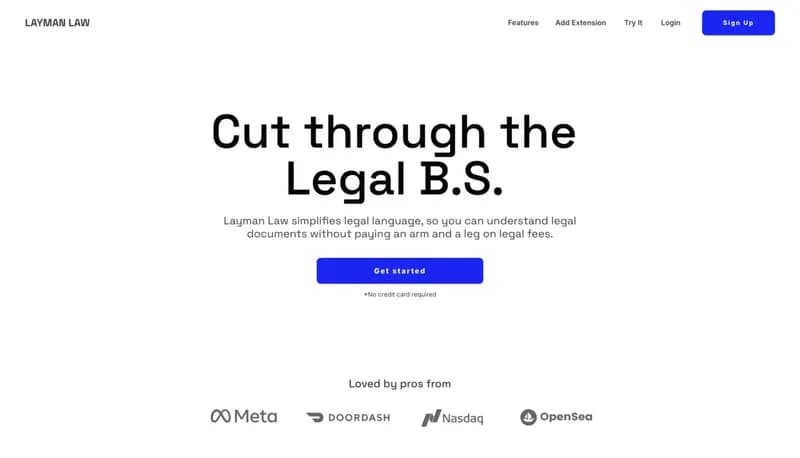 Layman Law screenshot