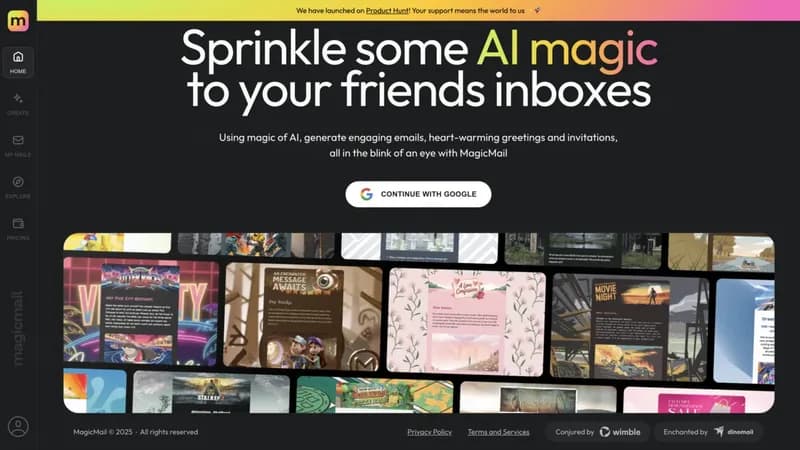MagicMail screenshot