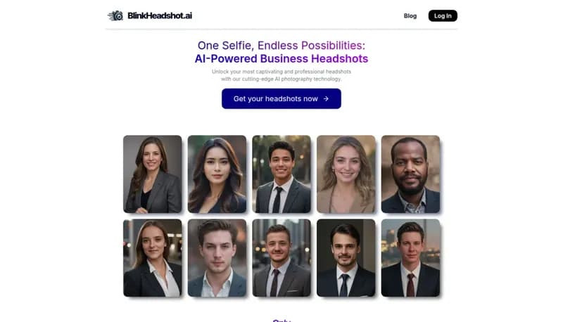 BlinkHeadshot.ai screenshot