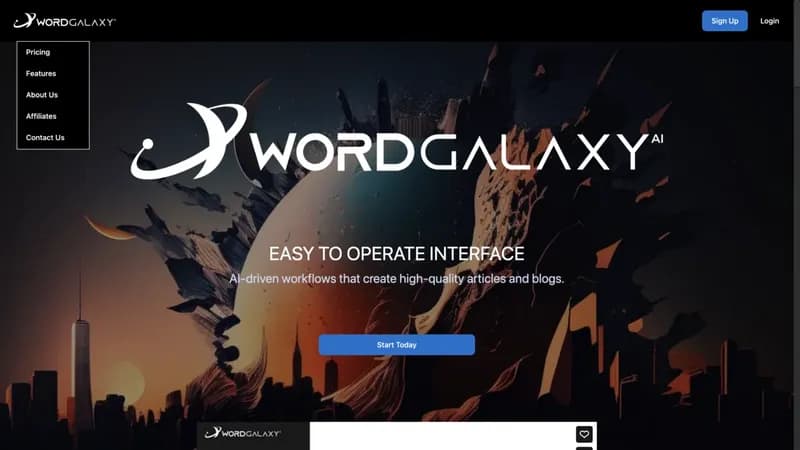 Wordgalaxy screenshot