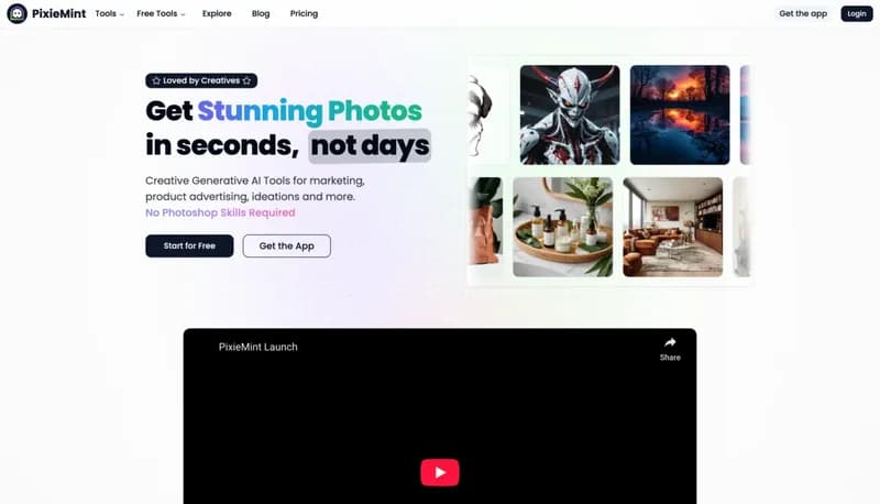 PixieMint screenshot