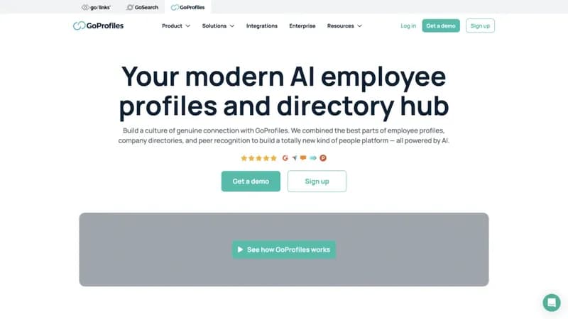 GoProfiles screenshot