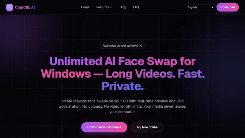 clapclip ai website