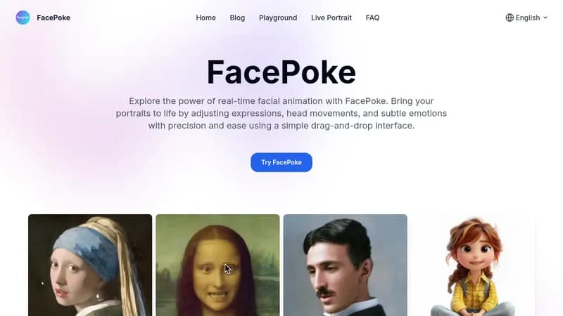 facepoke website