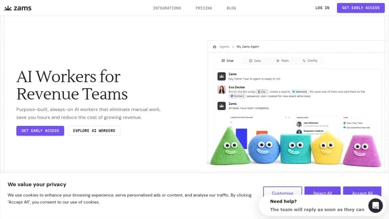 zams website
