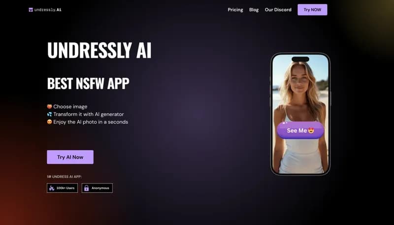 Undressly AI screenshot