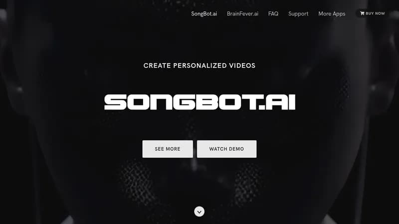 songbot.ai website
