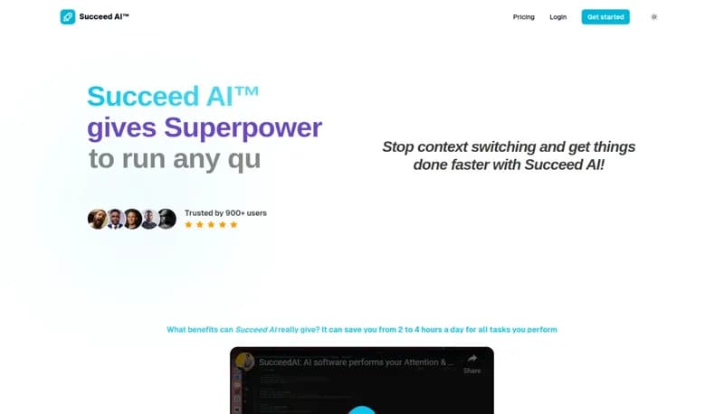 Succeed AI screenshot