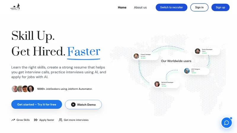 jobform automator website