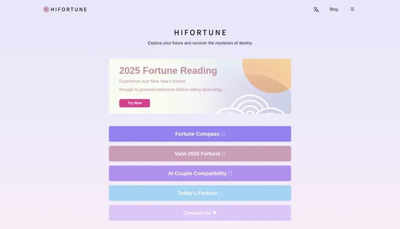 HIFORTUNE screenshot