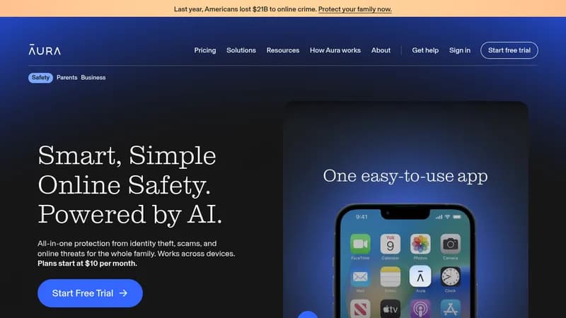 aura website