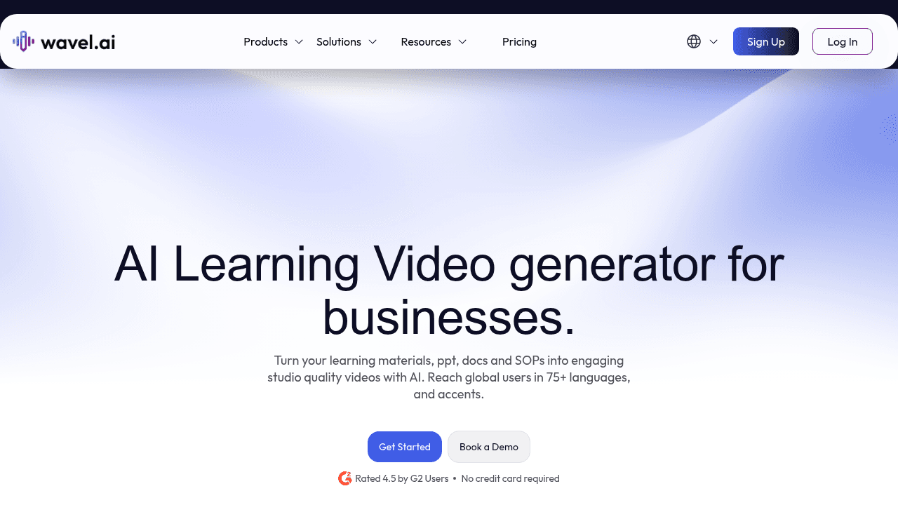 wavel ai website