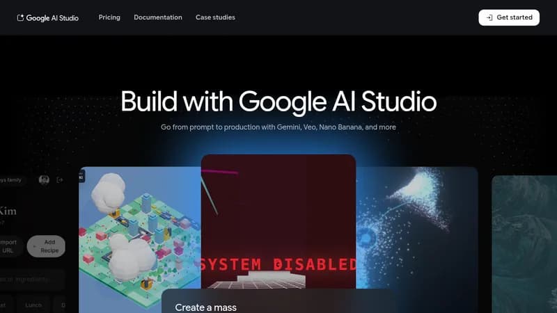 google ai studio website