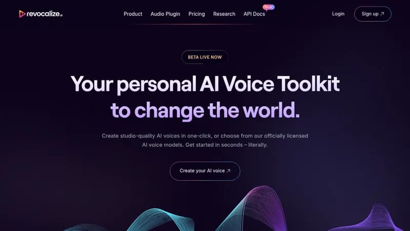 revocalize ai website