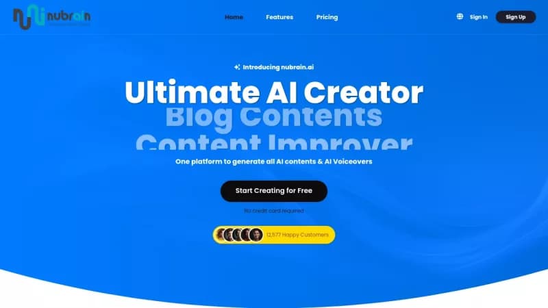 nubrain.ai screenshot