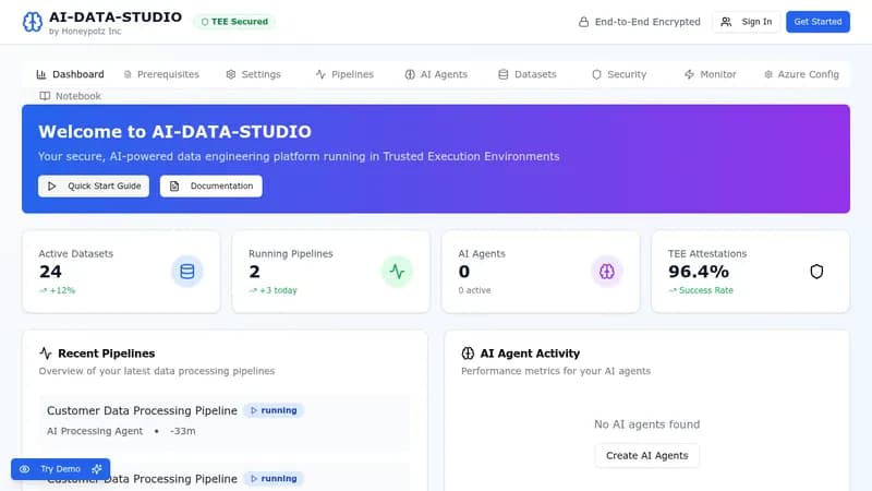 ai-data-studio website