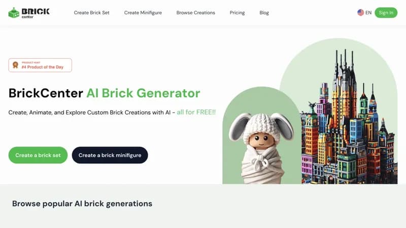 AI Brick Generator screenshot