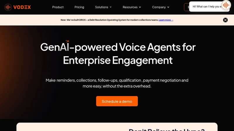 vodex website