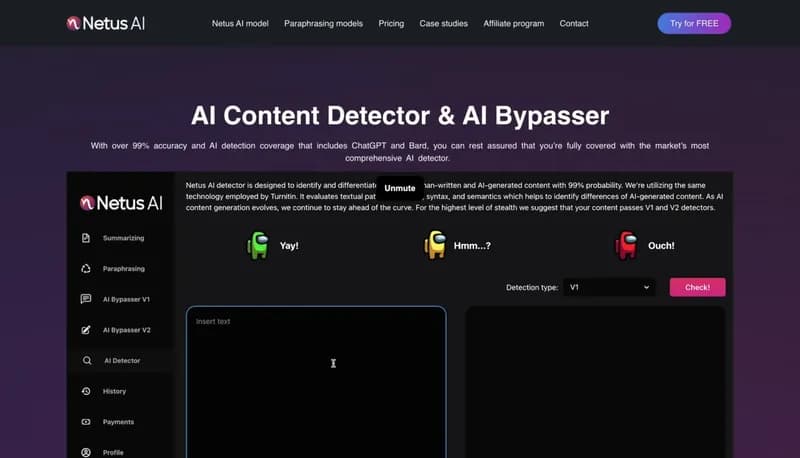 Netus AI Bypasser screenshot