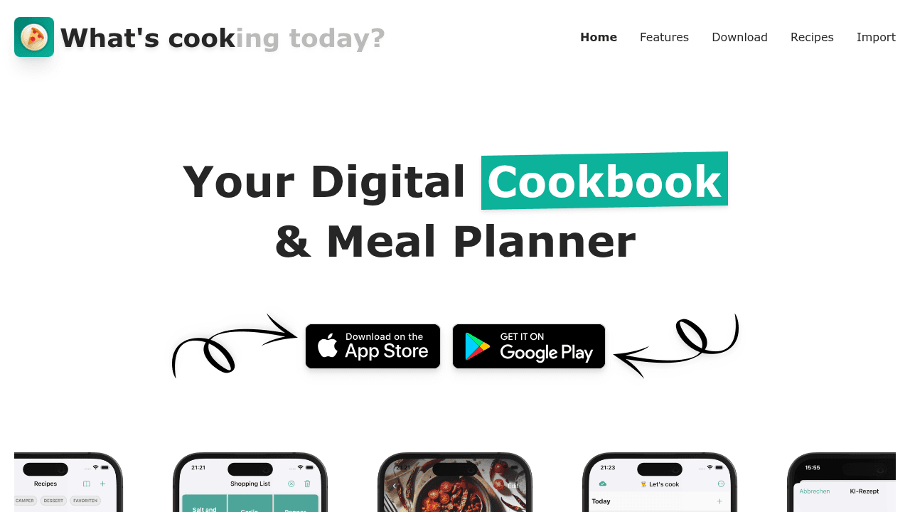 whatscook website