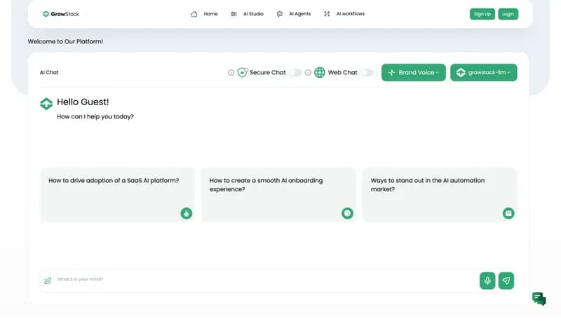 GrowStack Ai screenshot