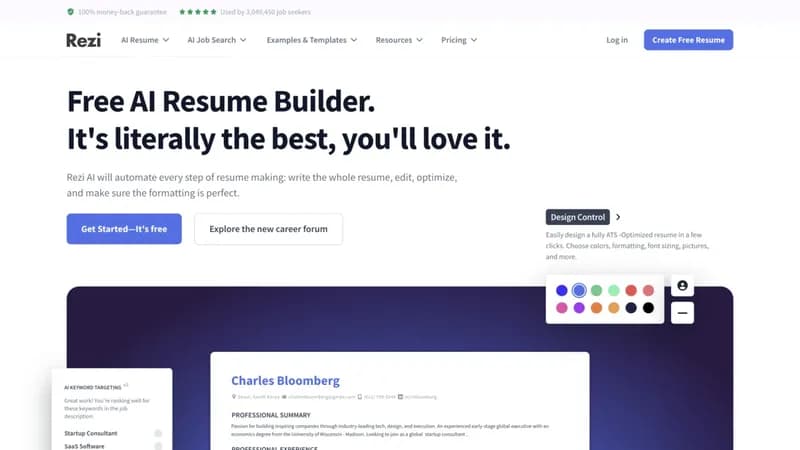 Rezi screenshot