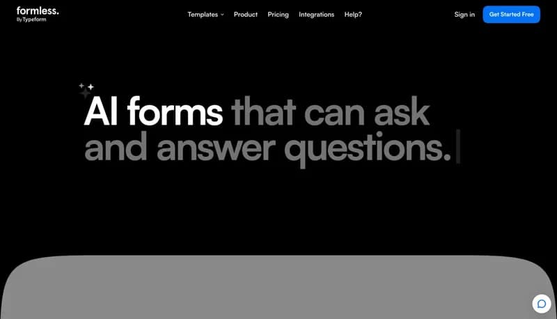 Formless by Typeform screenshot