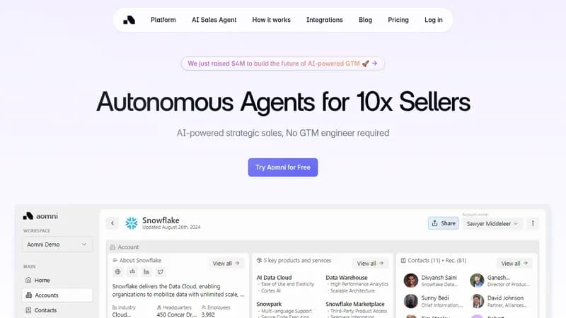 aomni website