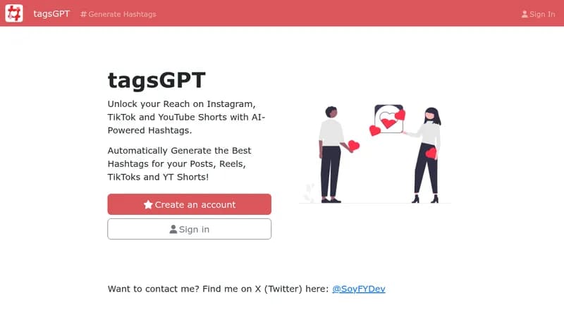 tagsgpt website