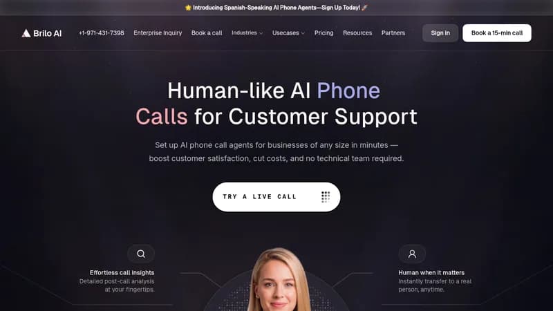 brilo ai website