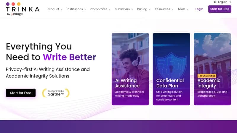 trinka ai website