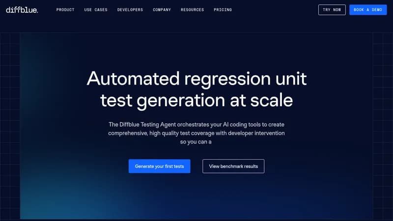 diffblue testing agent website