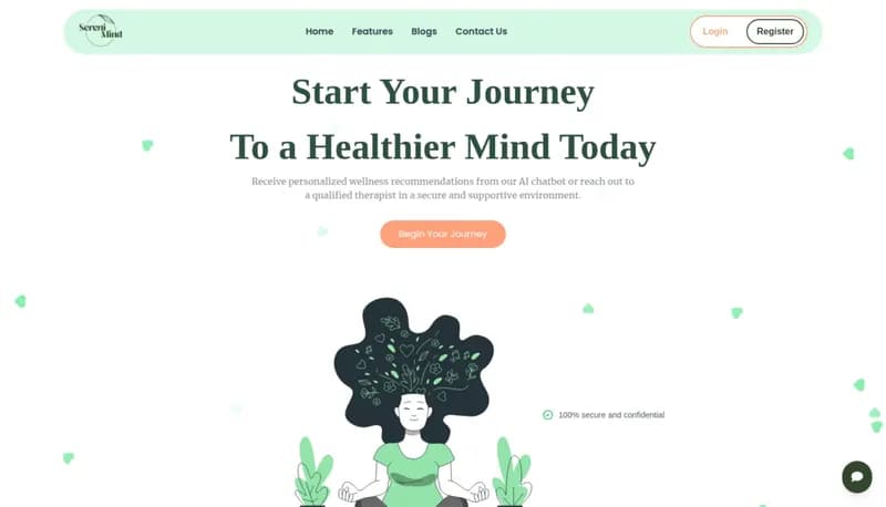 SereniMind screenshot