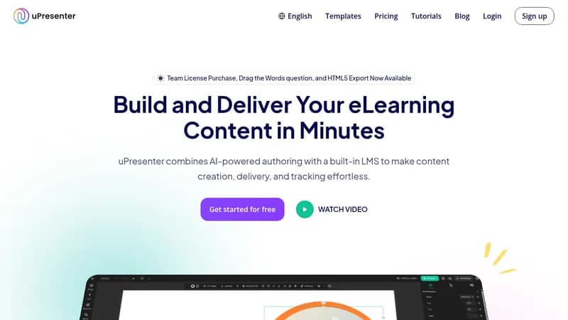 upresenter website