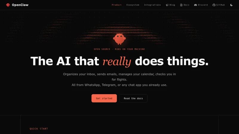 openclaw website