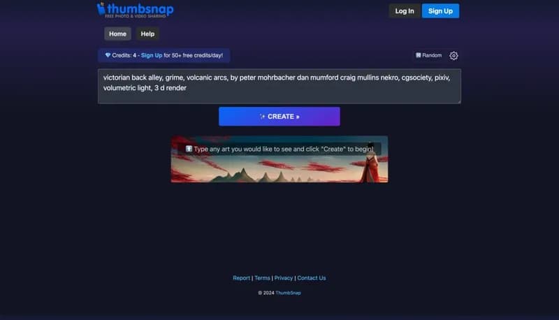 ThumbSnap screenshot