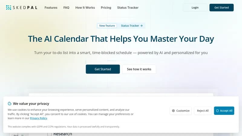 skedpal website